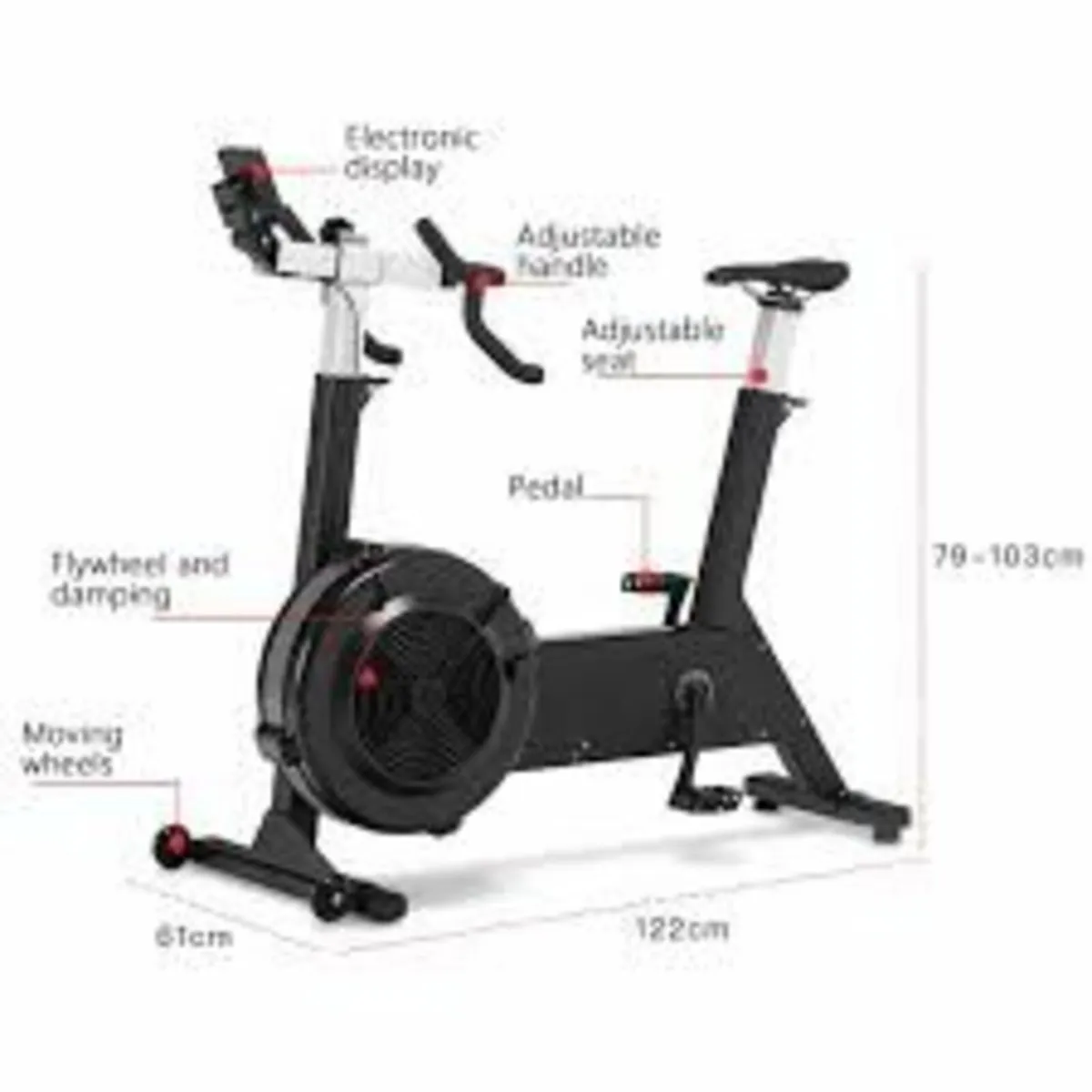 Hiit Erg Bike-Free Delivery Nationwide - Image 2