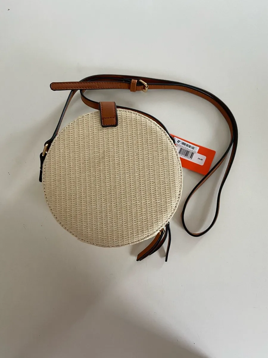 Cream & Brown Handbag - Image 2