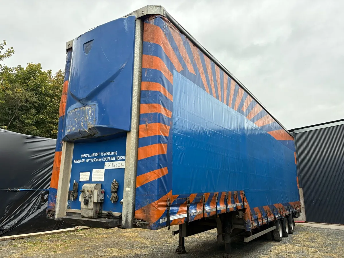 2014 Stepframe Doubledeck Curtainside Trailer - Image 1