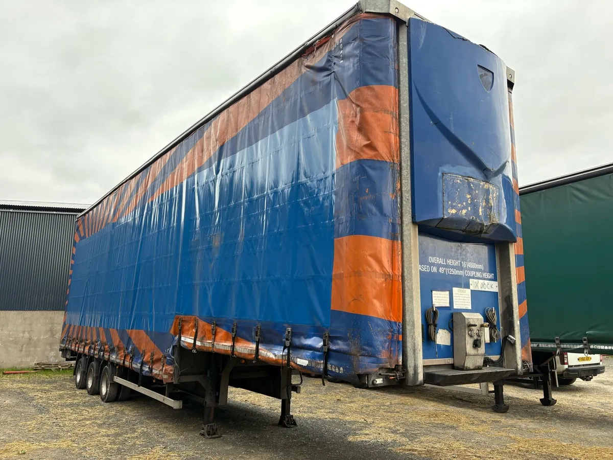 2014 Stepframe Doubledeck Curtainside Trailer - Image 3