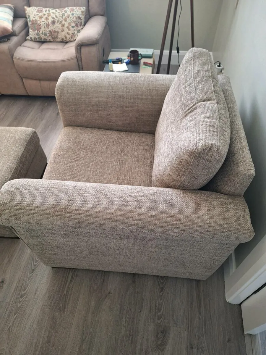 Armchair & Footrest * Brand New* - Image 4