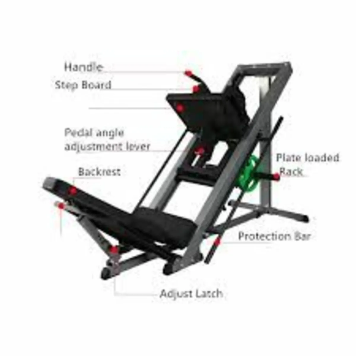 Hack Squat Leg Press-In stock-Free Delivery - Image 2