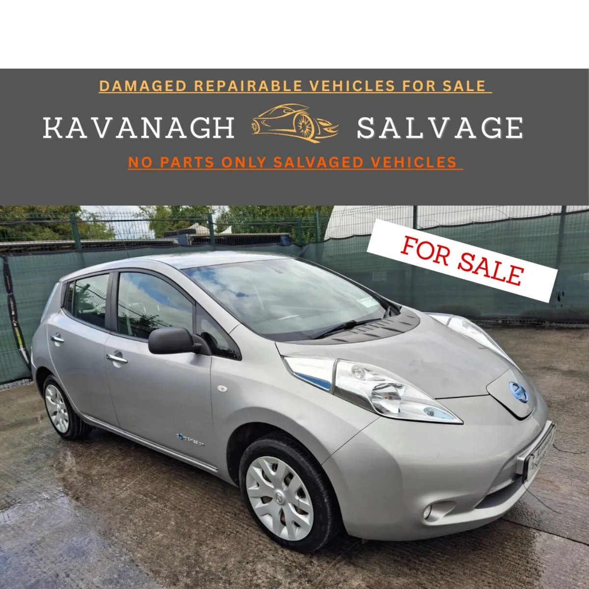 2018 Nissan Leaf 30kwh.Drive away - Image 1
