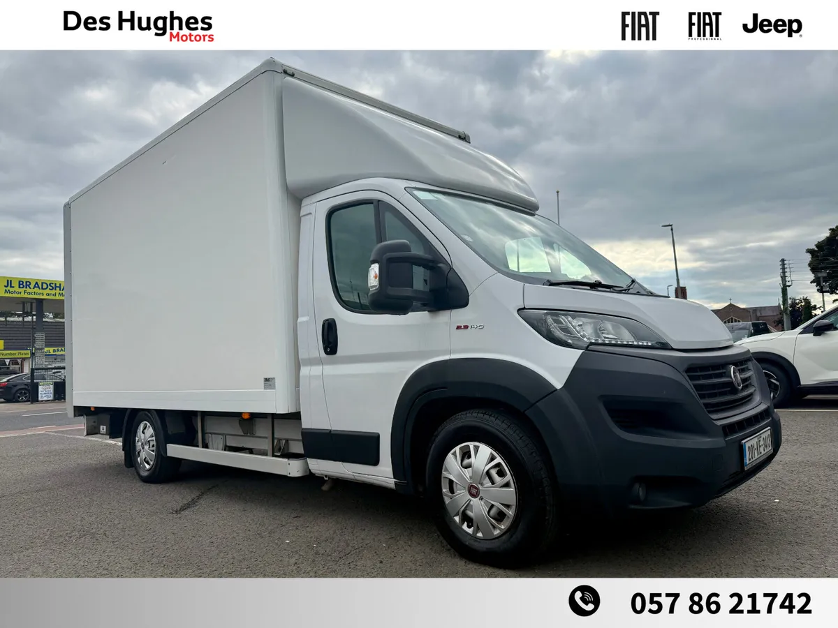 Fiat Ducato 2020 Luton With Tail Lift - Image 1