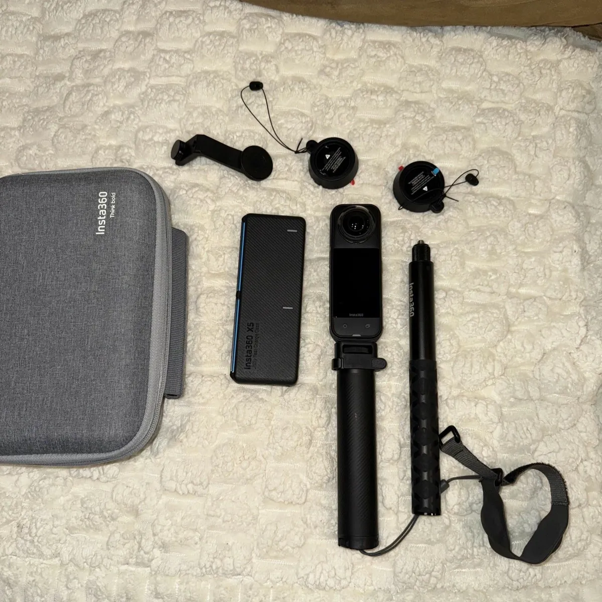 Insta360 X5  8K 360° Action Camera Bundle - Image 1