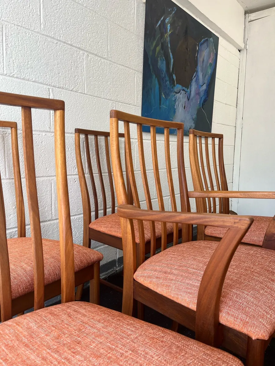 Mid century McIntosh dining chairs - Image 2