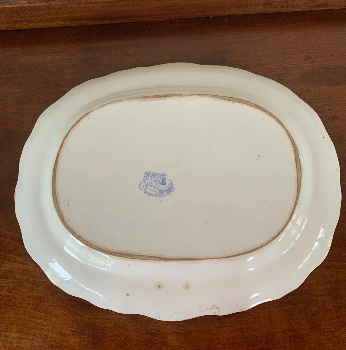 ‘Asiatic Pheasants’ Antique Serving Platter - Image 3
