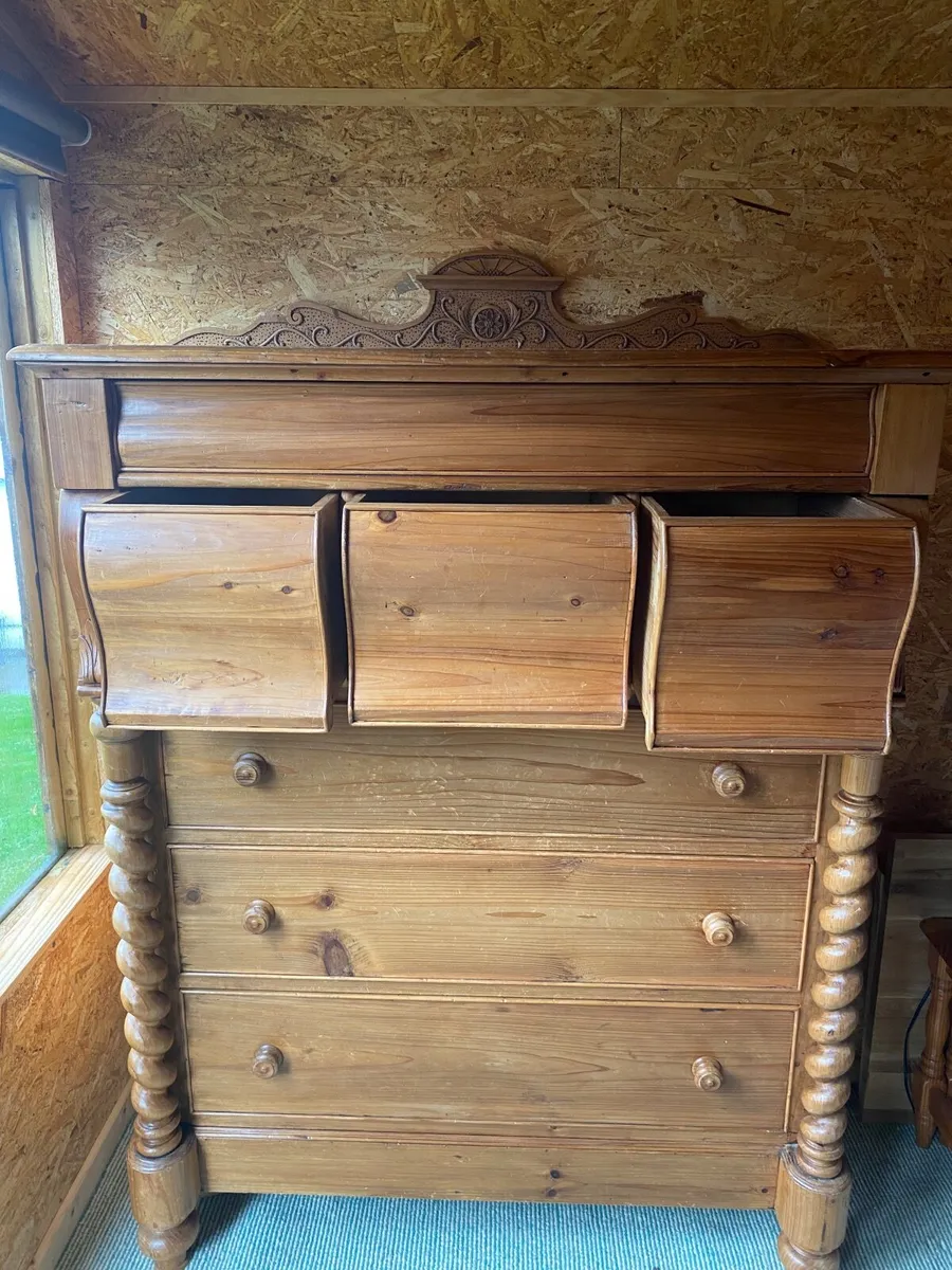 Scottish Pine 7 Drawer unit - Image 2