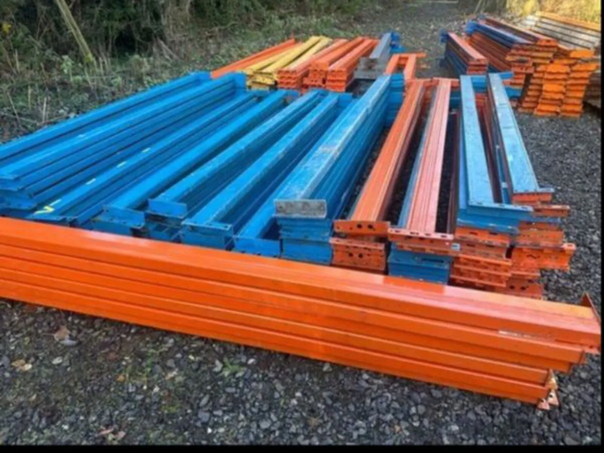 PALLET RACKING LARGE QUANTITY AVAILABE - Image 2