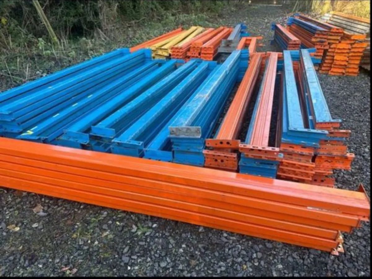 PALLET RACKING LARGE QUANTITY AVAILABE - Image 3