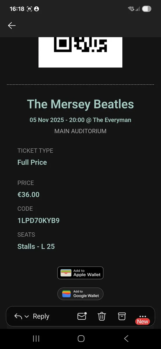 x1 Ticket Mersey Beatles - Image 4