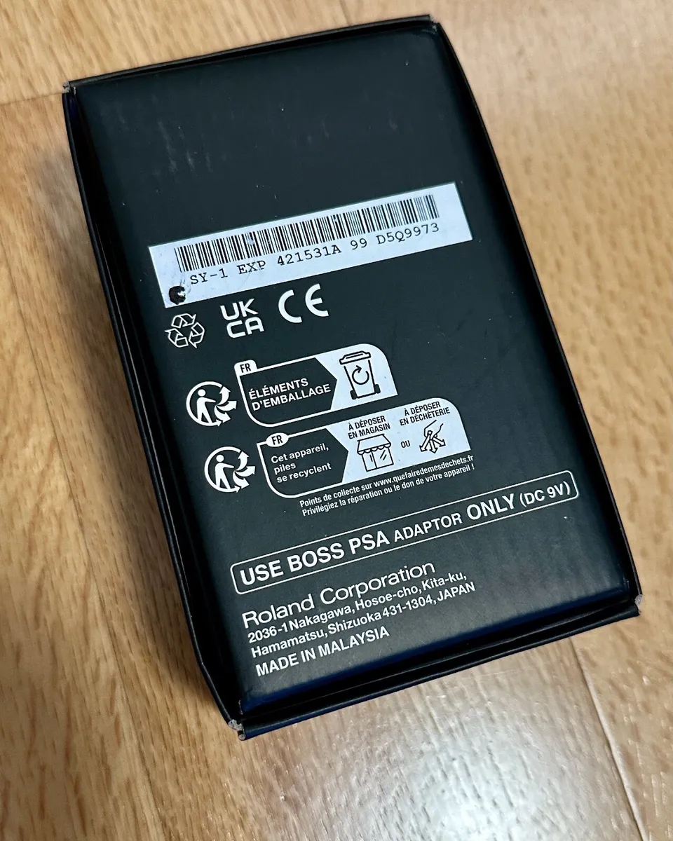 Boss SY-1  Synthesizer Pedal Guitar/Bass - Image 3
