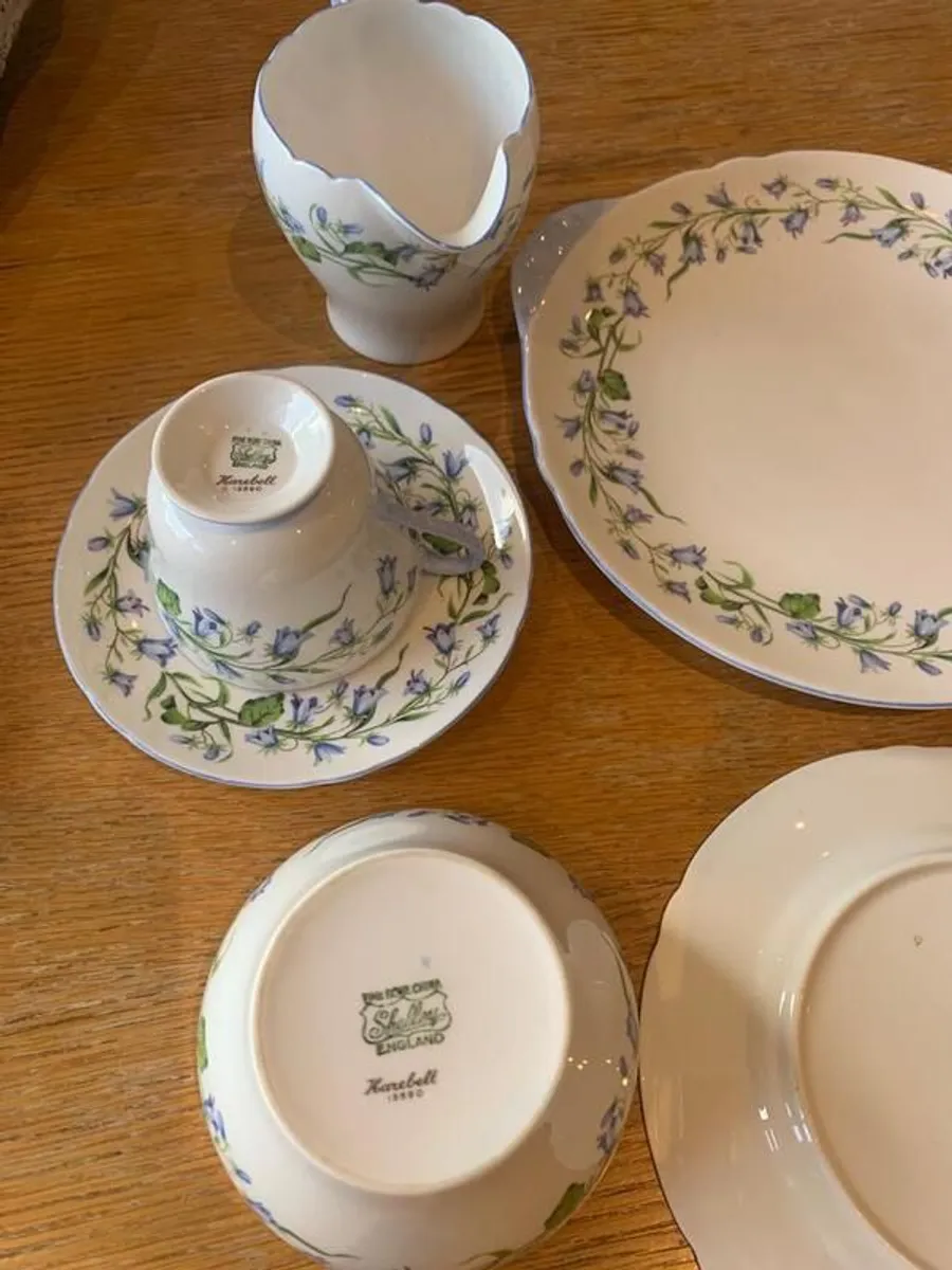 Vintage Shelley Harebell Tea Service for 6 - Image 3