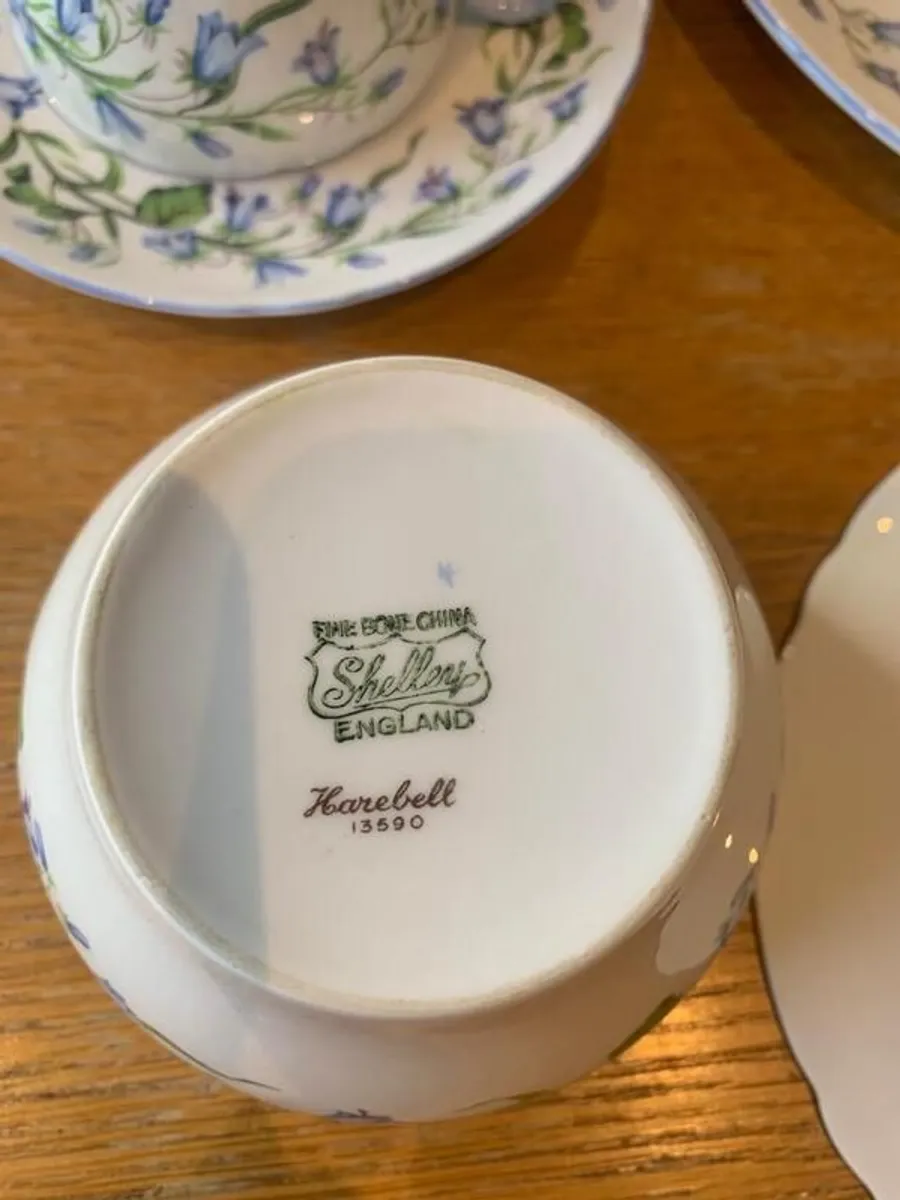 Vintage Shelley Harebell Tea Service for 6 - Image 4