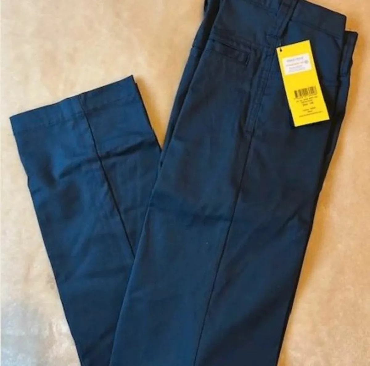 Men's Snickers Navy Chino Workwear Trousers (x2) - Image 1