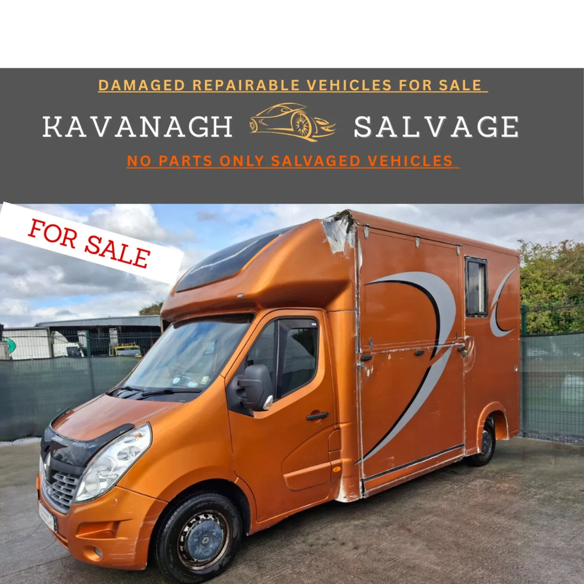 162 Renault Master  Horse Box 2  2.3 Diesel - Image 2