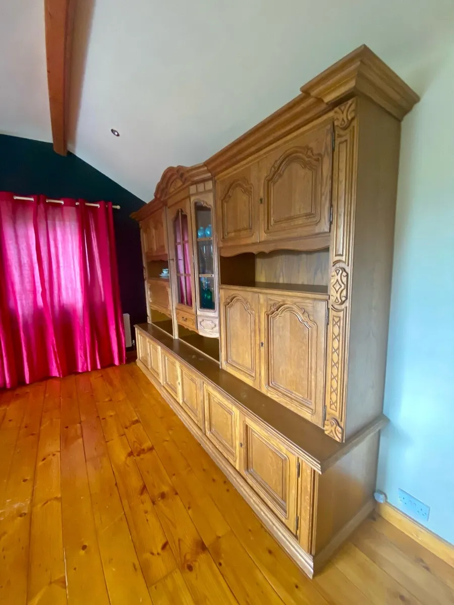 Large Oak Cabinet - Image 2