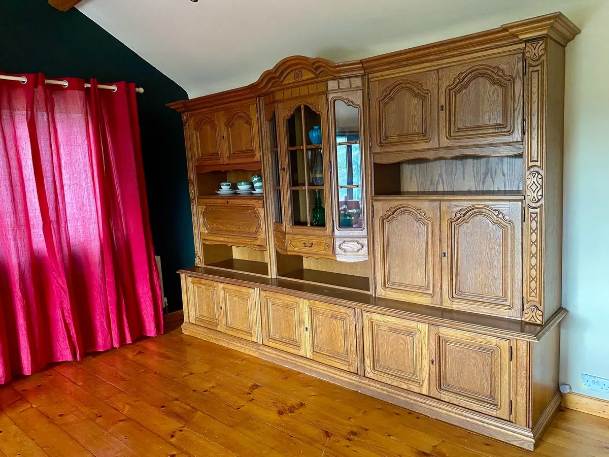Large Oak Cabinet - Image 3