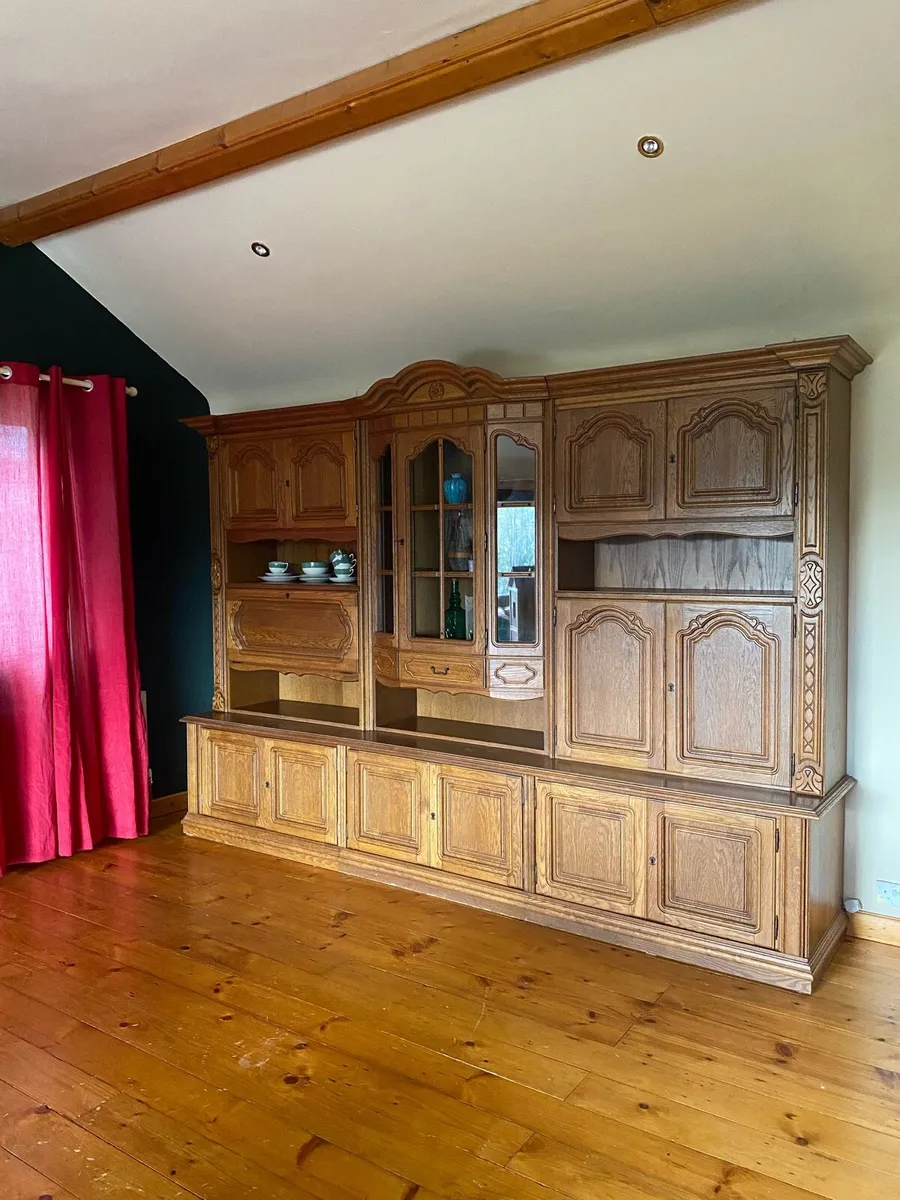 Large Oak Cabinet - Image 4