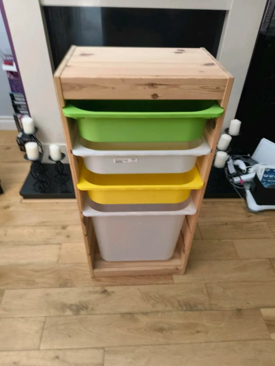 Pine IKEA Trofast unit - Image 1
