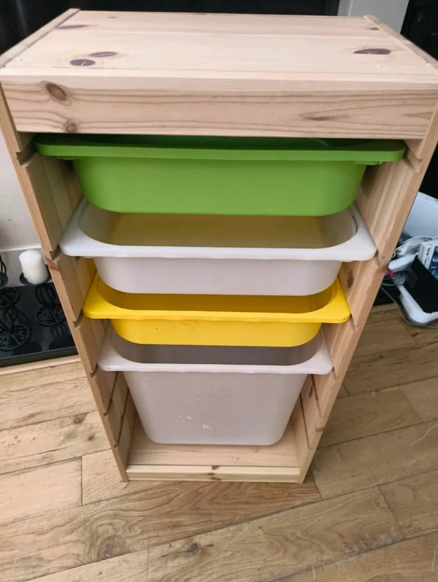Pine IKEA Trofast unit - Image 3