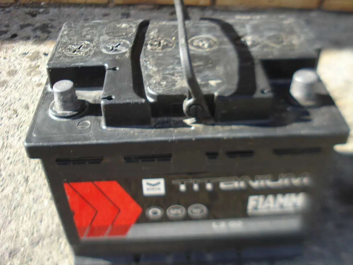 3 USED  CAR BATTERIES, FULLY CHARGED. - Image 3