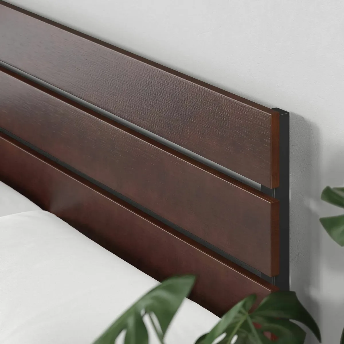 Figari Double Bed frame - 135x190 cm 31 Height Und - Image 4