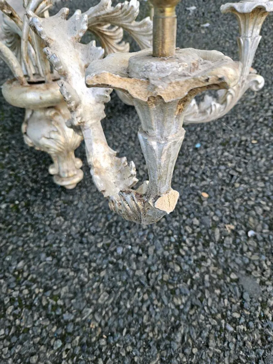 Vintage Looking Chandelier - Image 3