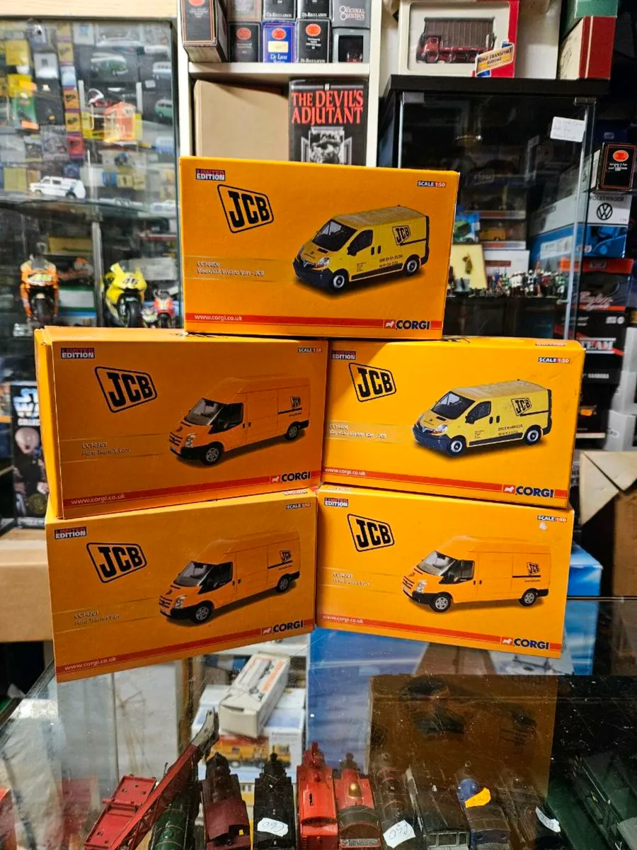 Corgi JCB Vans - Image 1