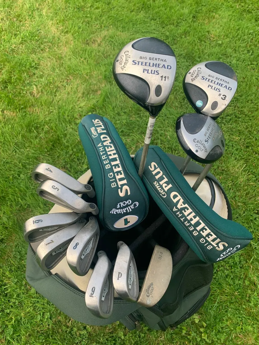 Ladies Golf Clubs - Full Callaway Steelheads & Bag - Image 2