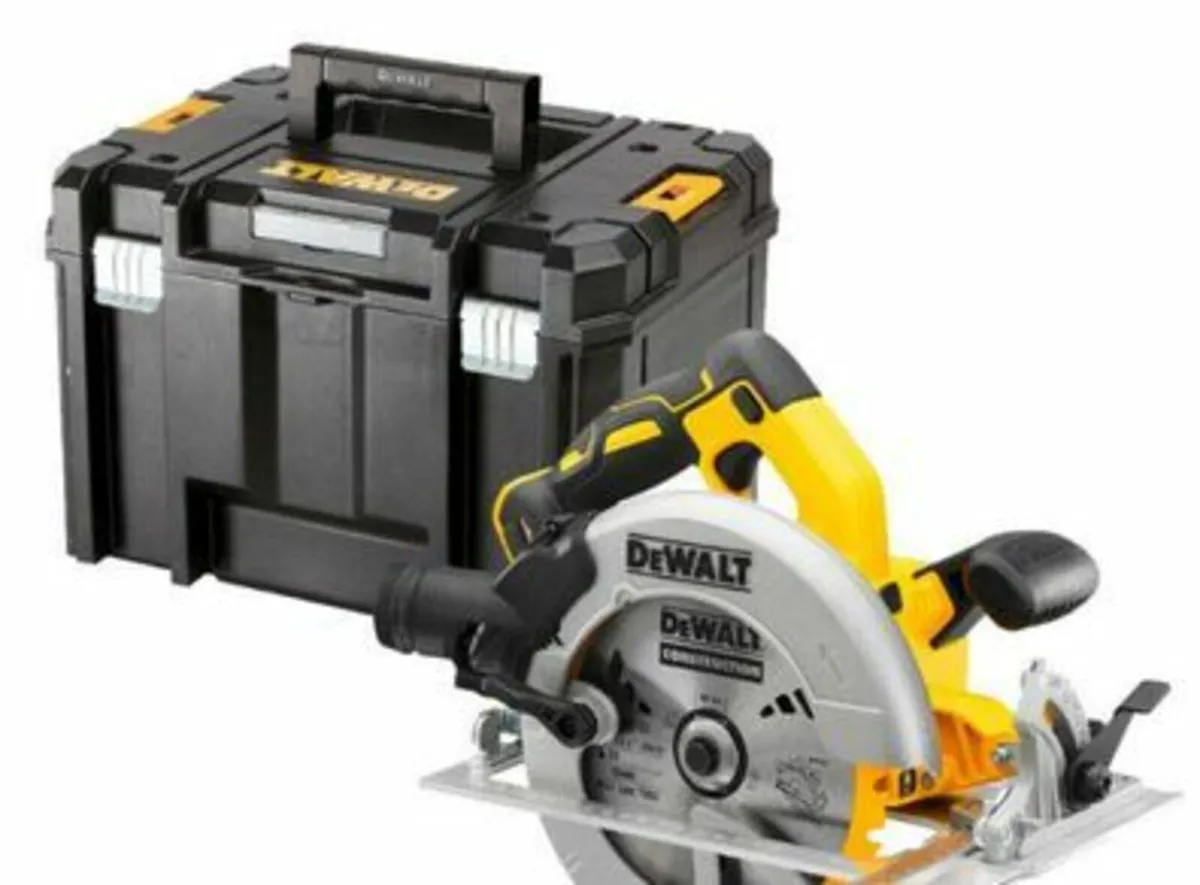 DeWalt DCS570N 18v XR BL 184mm Circular Saw, TSTAK - Image 1