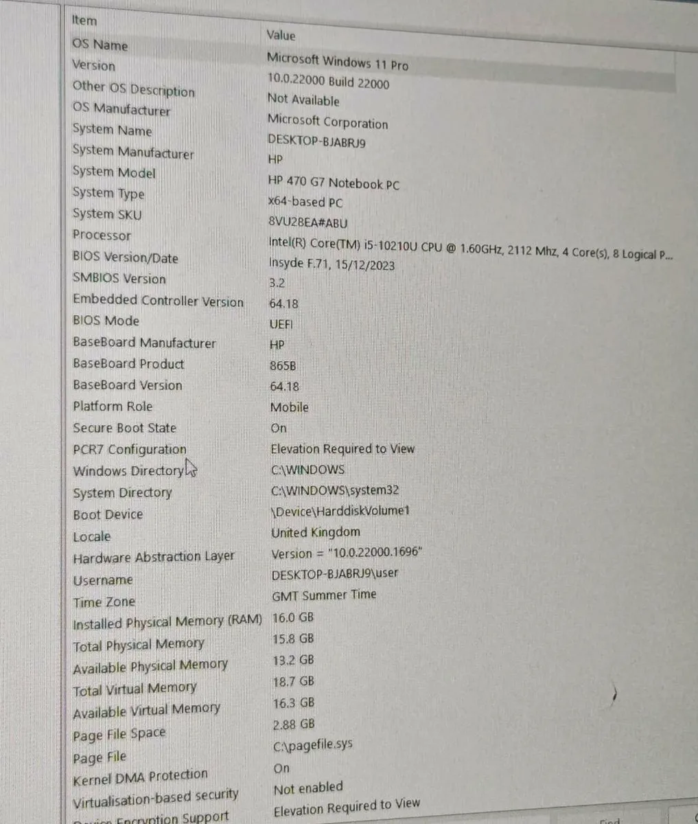 HP 470 G7 Notebook - Image 4