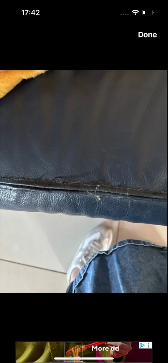Leather sofa set 2+1+1 - Image 2