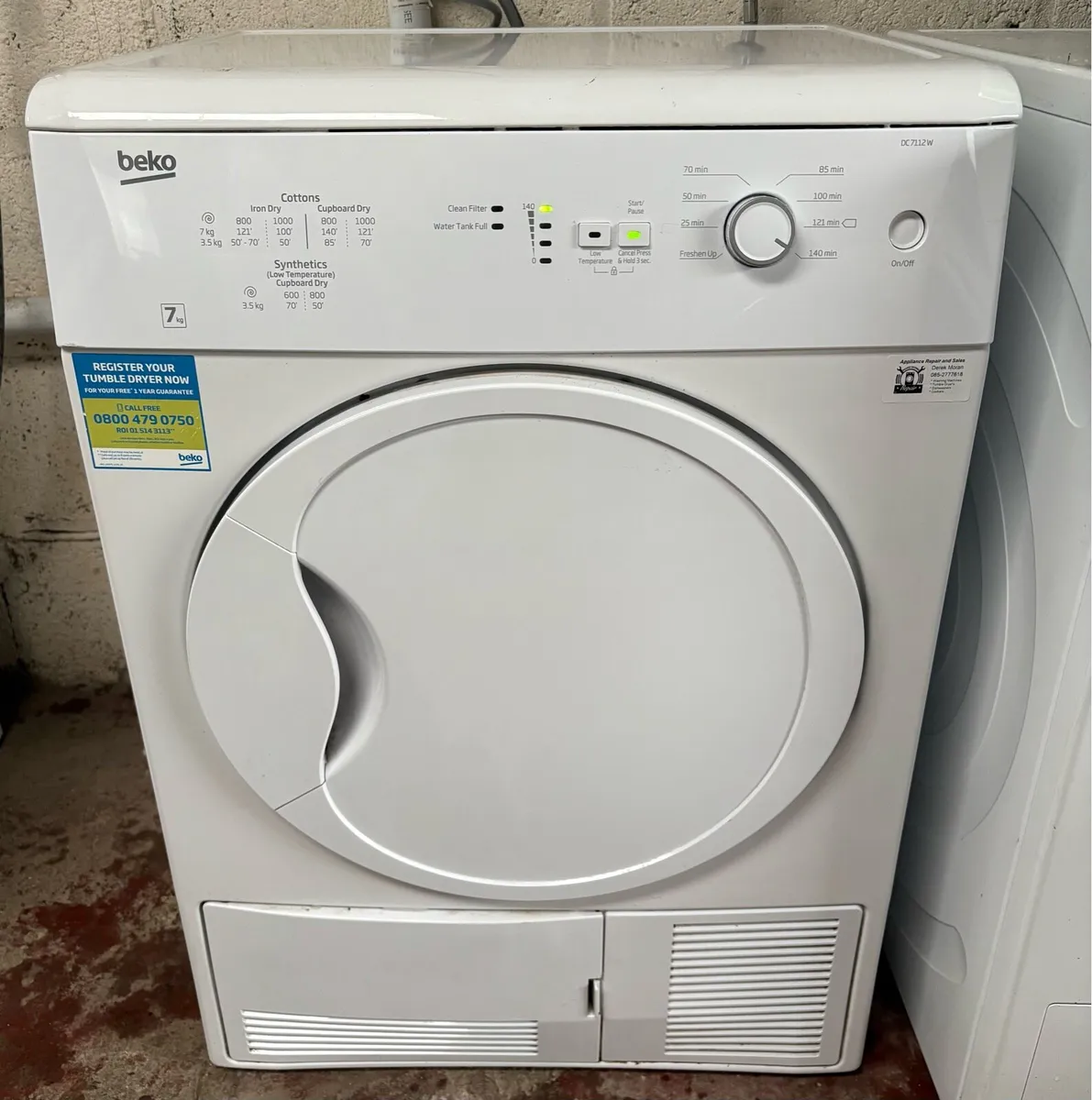 Beko Condenser Dryer