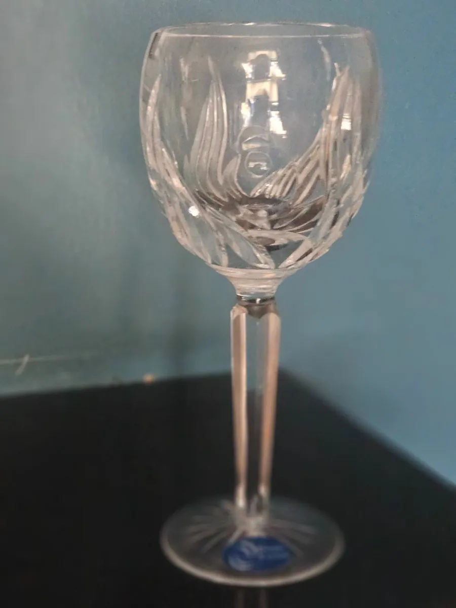Dingle Crystal Wine Goblets - Image 2