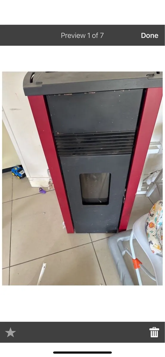 Wood pellet room heater - Image 3