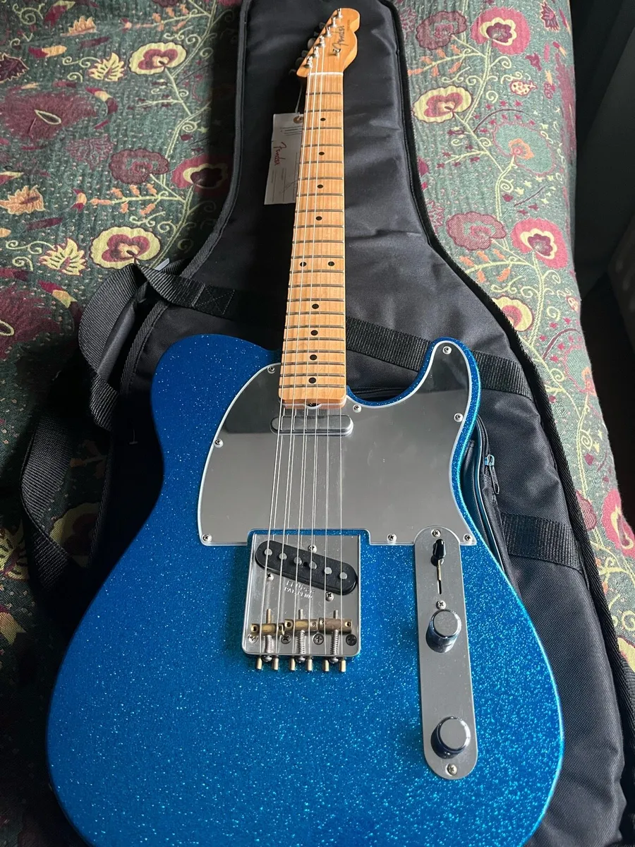 Fender J Mascis Telecaster Bottle Rocket Blue - Image 1