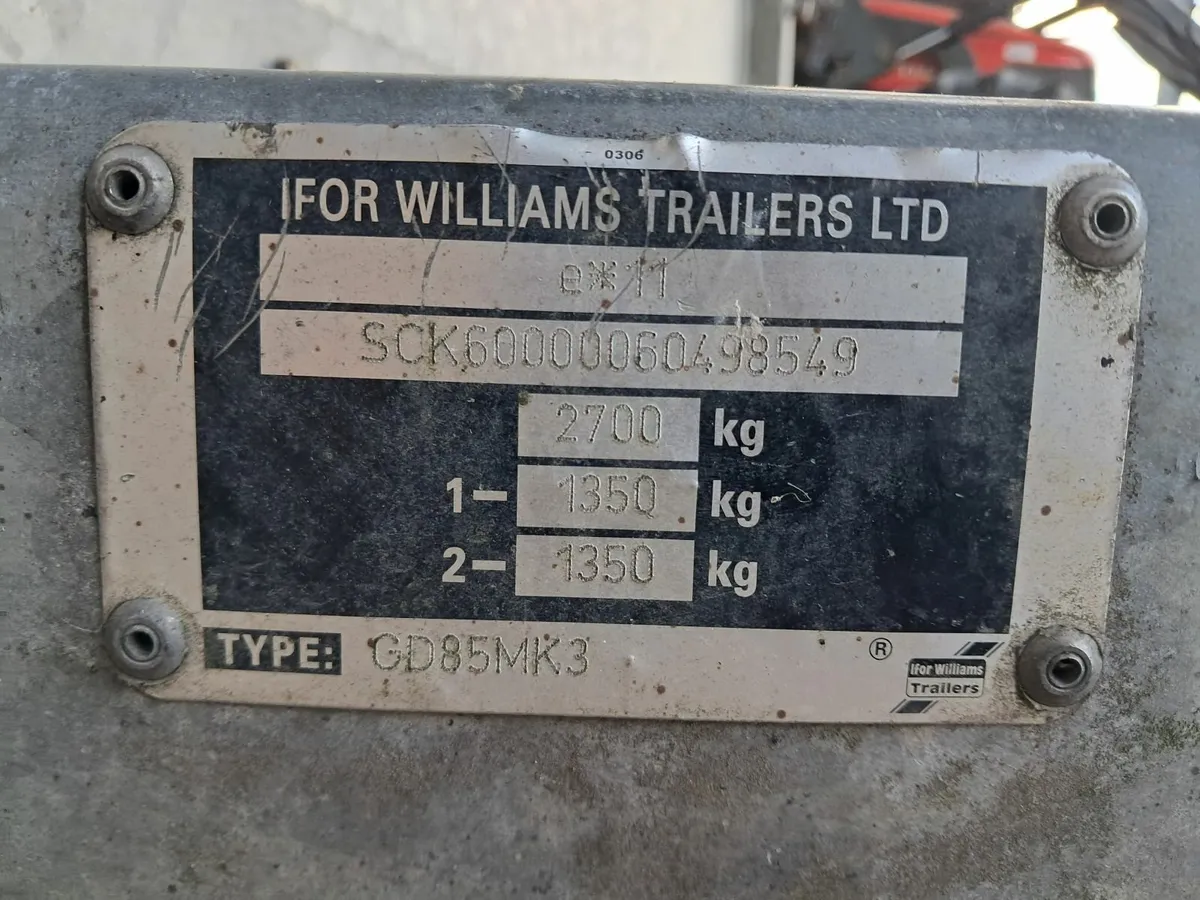 Ifor williams trailer GD85MK3 - Image 3