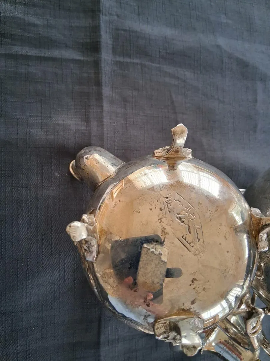 Moroccan Silver Teapot - Image 4