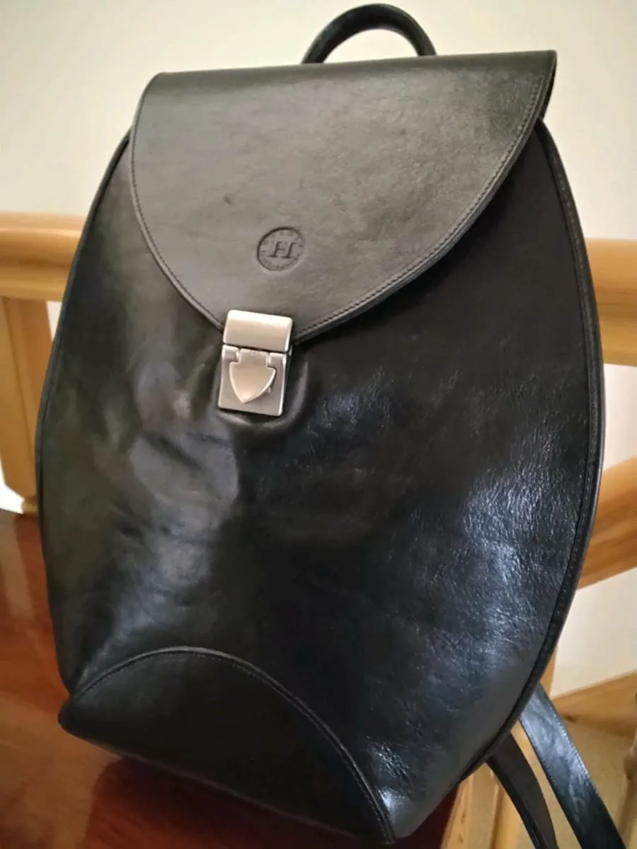 Holden Leathergoods Black Backpack - Image 1