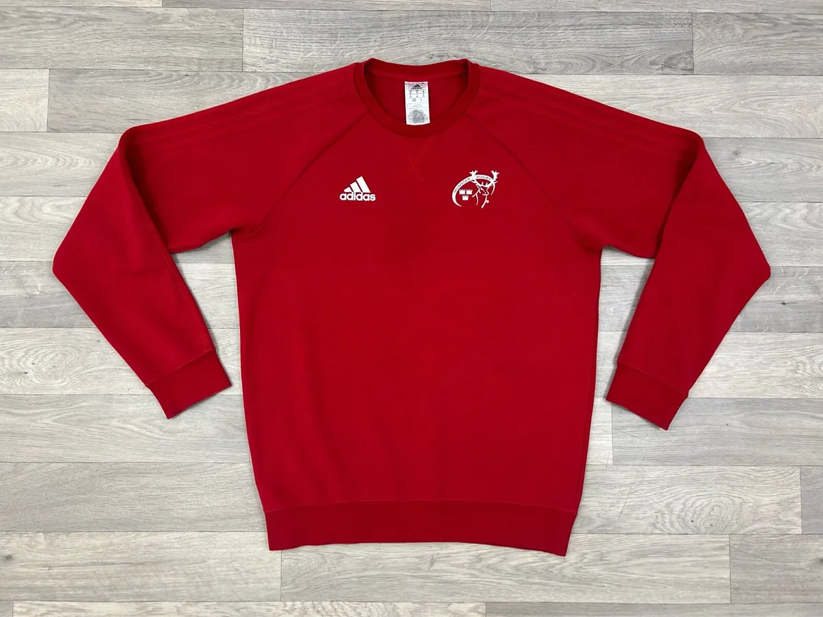 Adidas Munster Rugby Sweatshirt Mens Medium - Image 1
