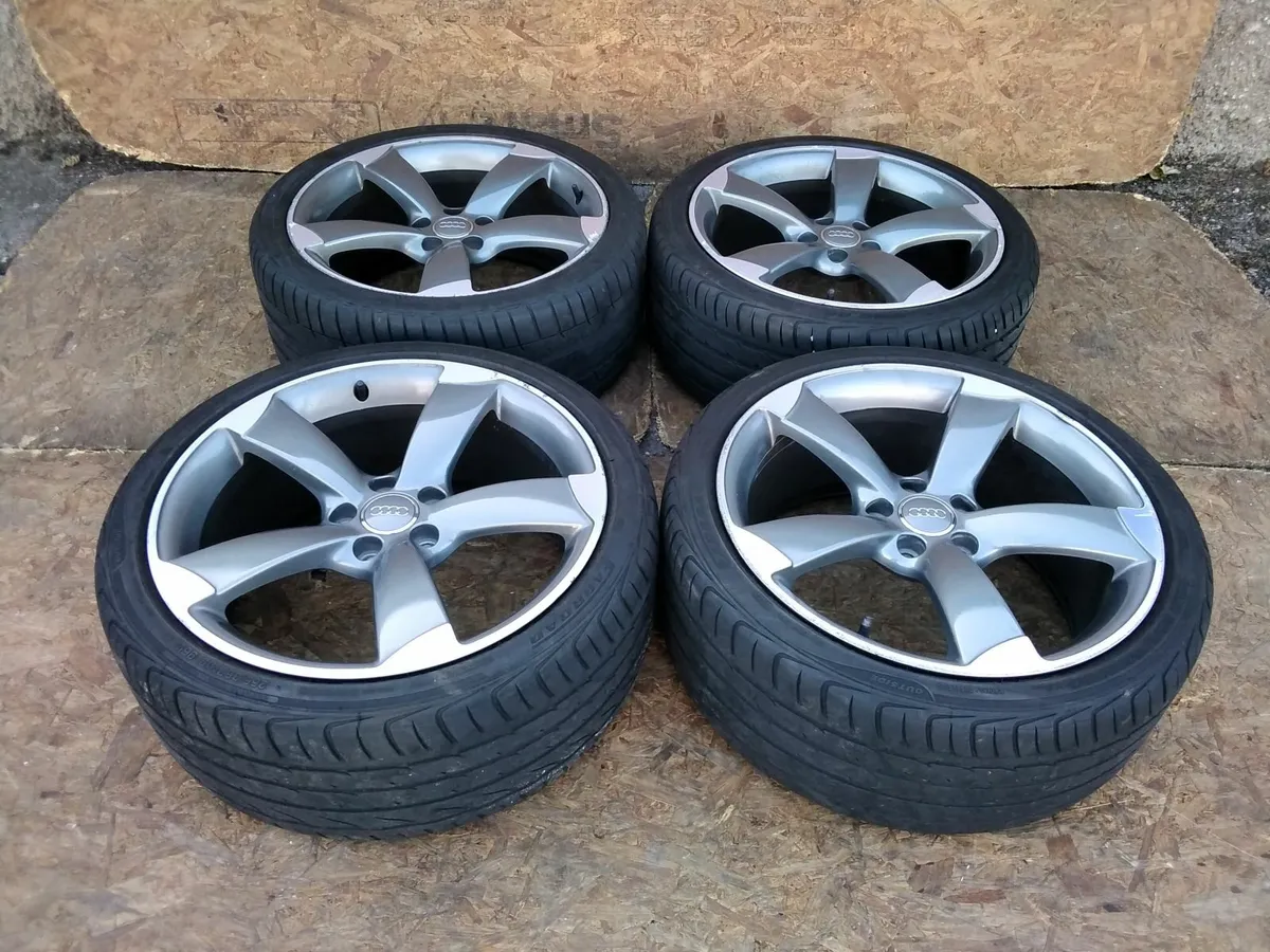 19" Audi TTRS alloys 5x112  --Genuine - Image 2