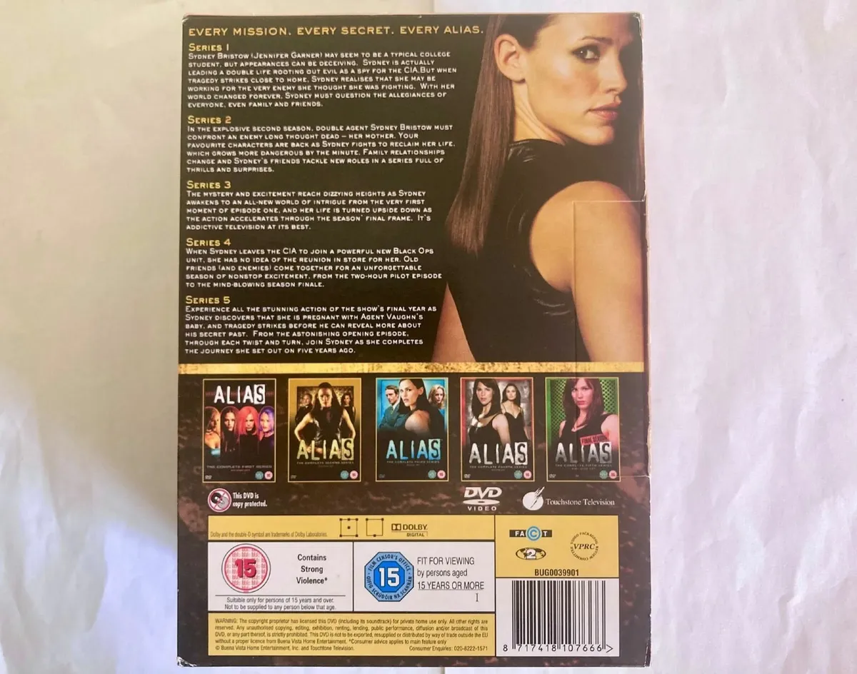 Alias The Complete Series DVD Boxset (Seasons 1-5) - Image 3