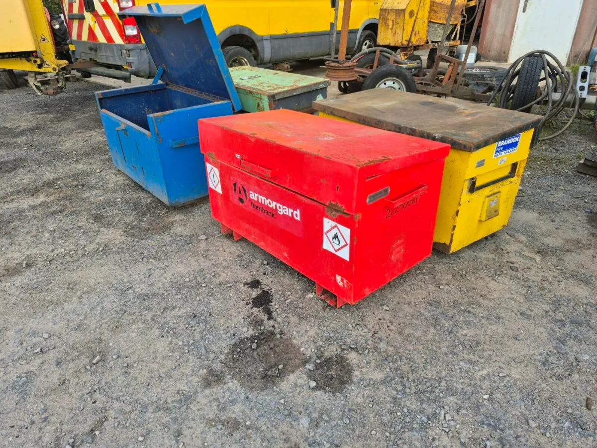 Site van lock boxes tool store - Image 1