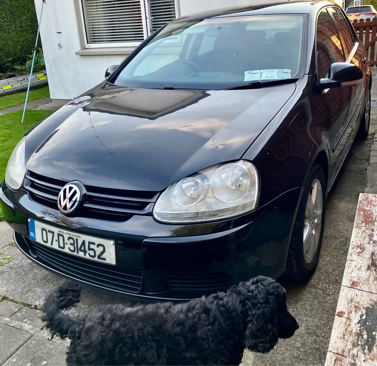 VW Golf MK5 2007 Black - Image 1