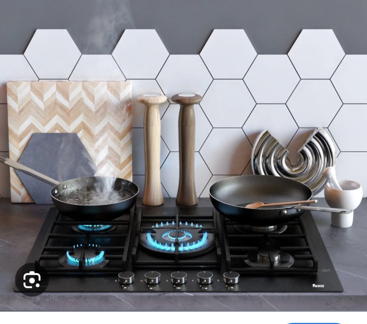 Gas hob - Teka Gas Hob – Model CGW LUX 70 5G - Image 2