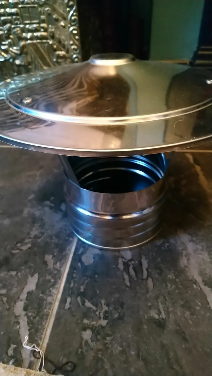 Twin wall flue with cowl - Image 2