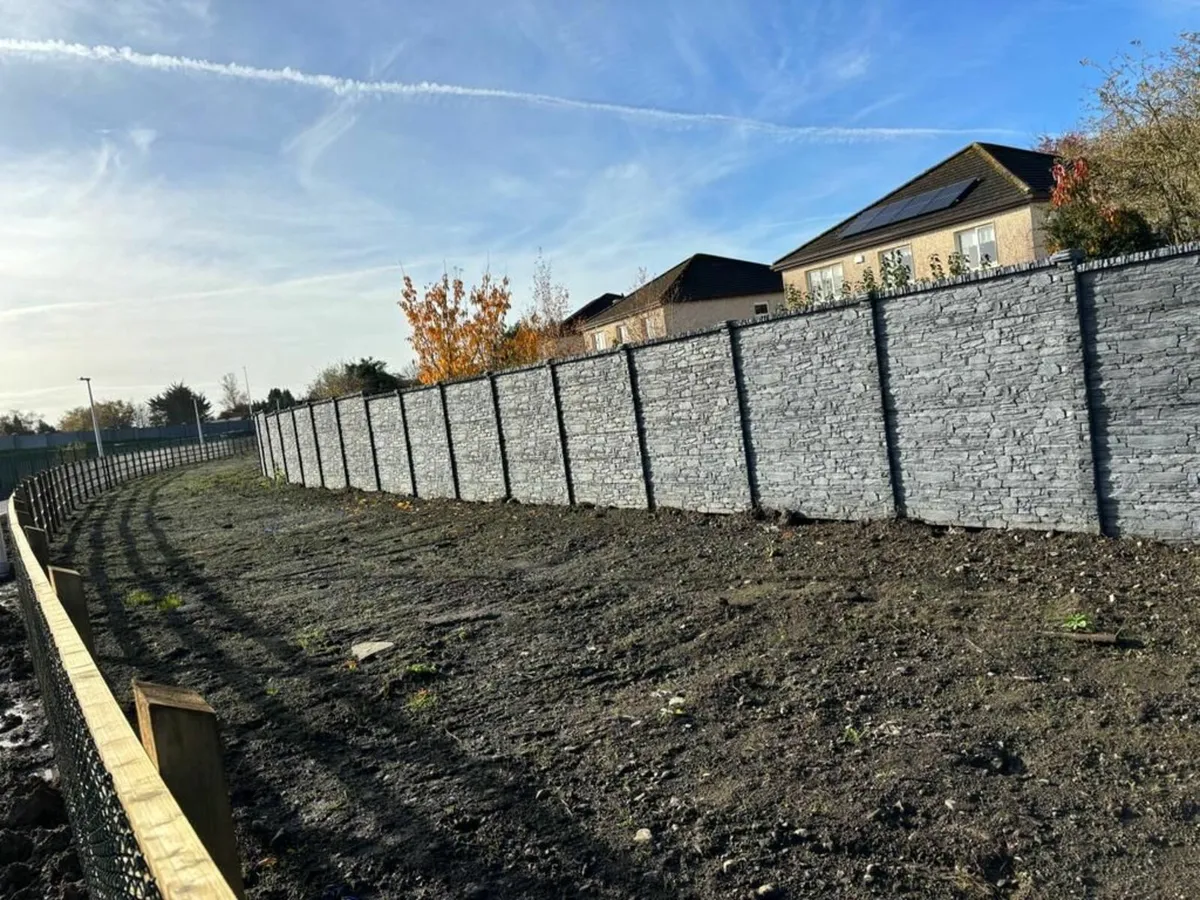 Concrete stone effect panels - Image 1