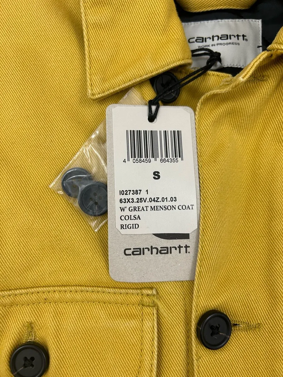 NEW Carhartt Padded Chore Jacket Mens Small - Image 3