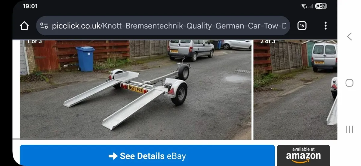 Car towing dolly - Image 1